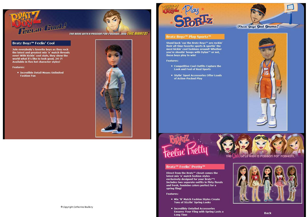 Bratz Catalogues